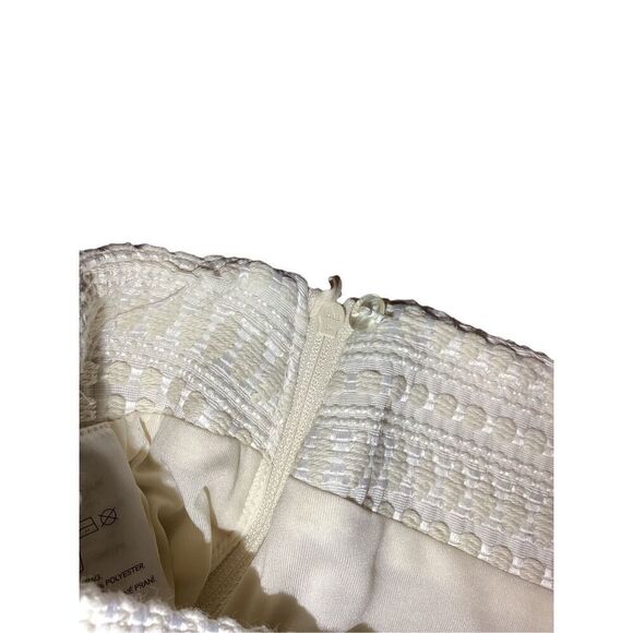 H&M Textured Knit Skirt Boho Bohemian Beach Coastal Formal Everyday - Picture 5 of 8